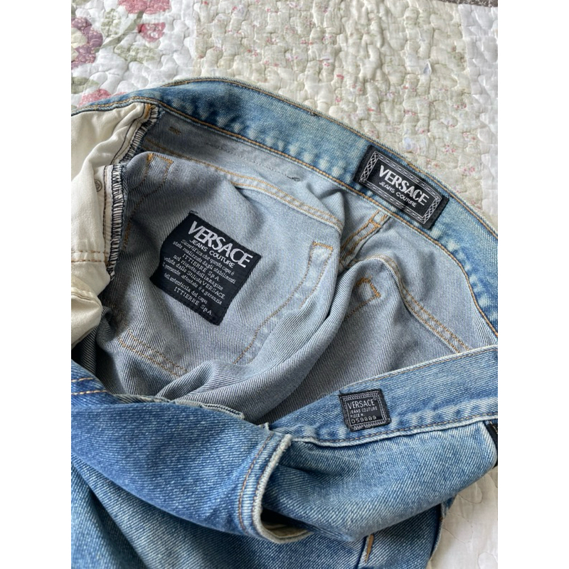 Celana brand jeans versace couture second thrift bekas