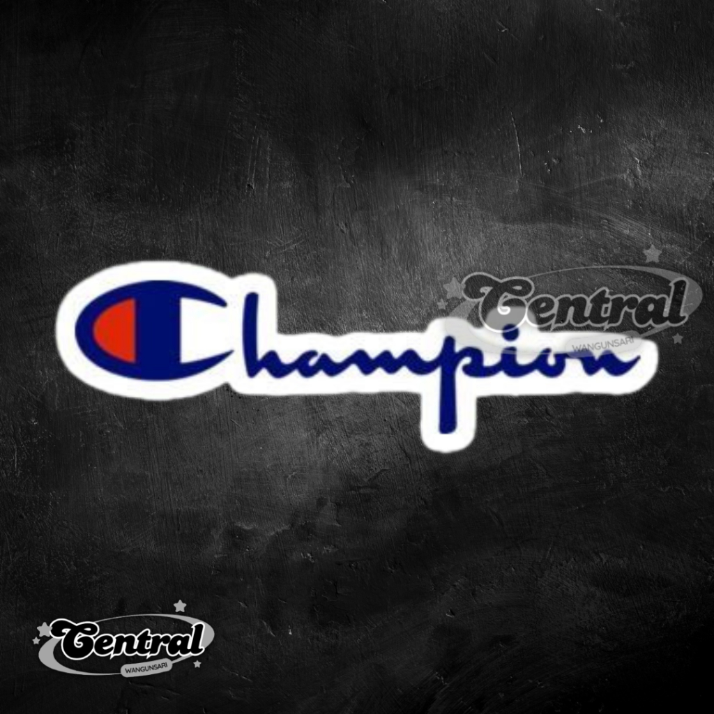 

Stiker CHAMPION Aesthetic Laptop Brand Tumblr Helm Laptop Case Sticker Case
