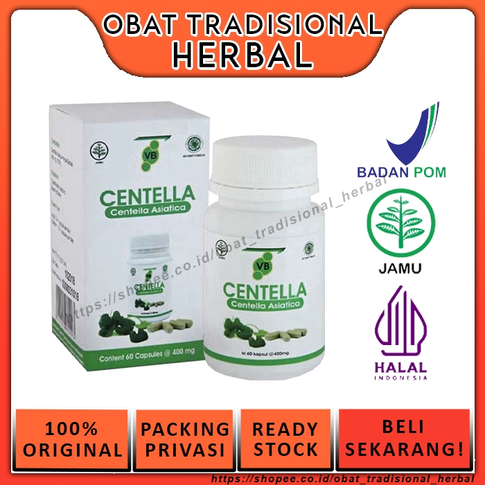 VITABRAIN VB CENTELLA Asli Original Suplemen Vitamin Sirkulasi Darah