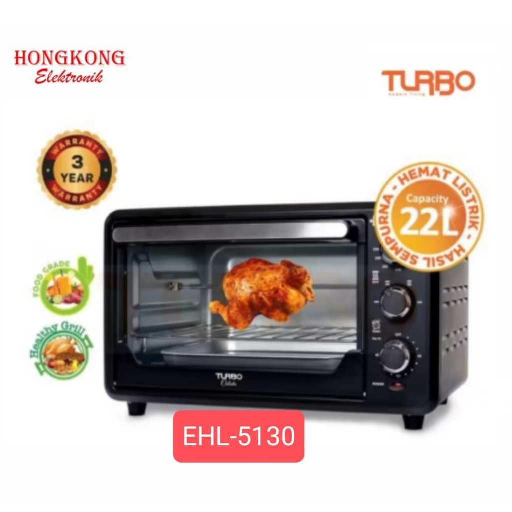 TURBO OVEN TOASTER CALISTA 22L EHL5130 EHL-5130 EHL 5130