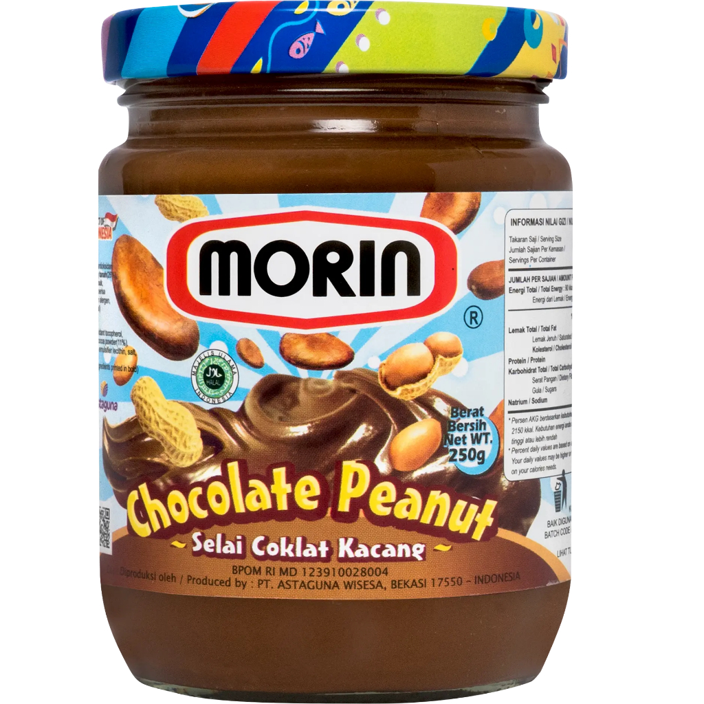 

Morin Selai Cokelat Kacang 150gr / 250 Gr