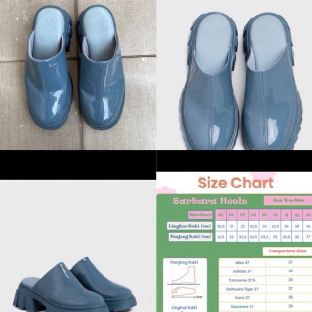 Adorable Projects - Barbara Heels Blue