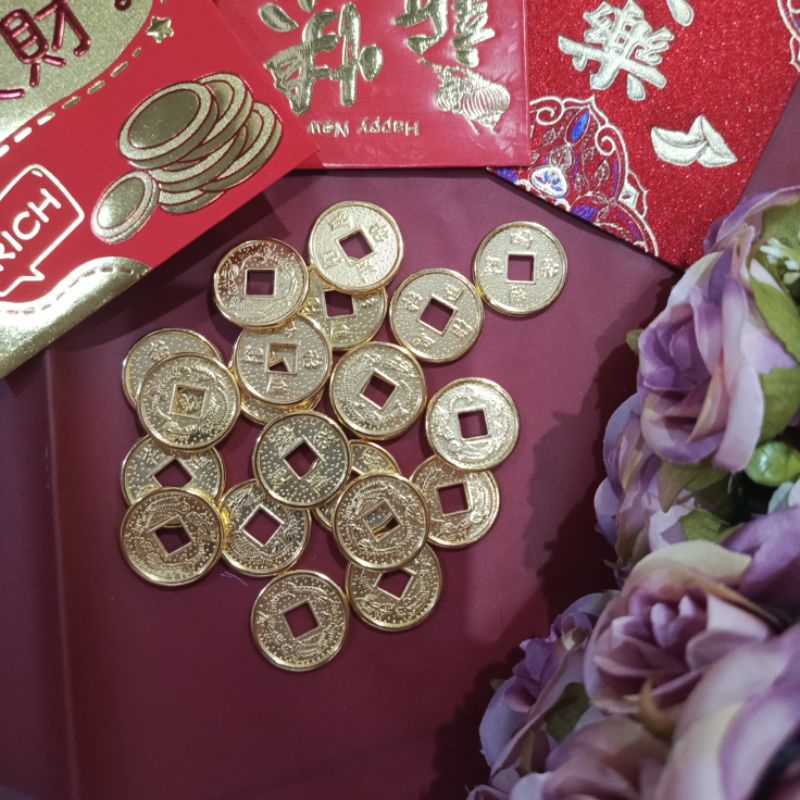 17 pcs ccb coin cina emas per 10 gram koin cina