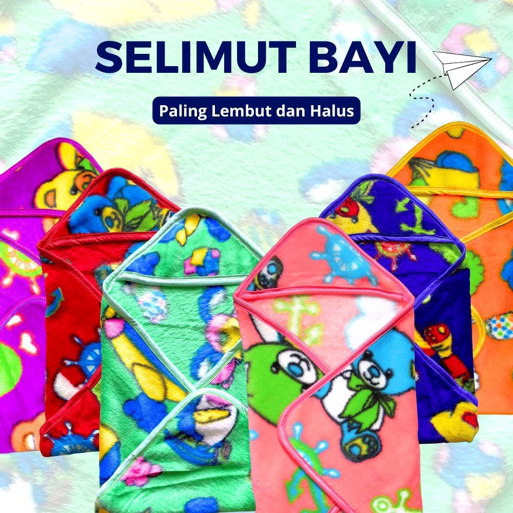 Selimut Bayi - Selimut Bayi Bahan Bulu Halus