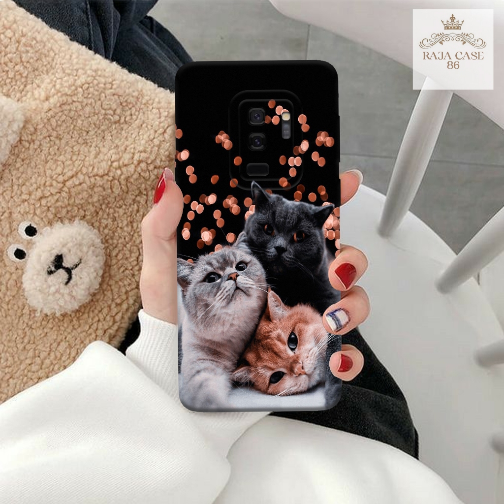 Softcase Samsung Galaxy S9 Plus - Rajacase - Case Samsung Galaxy S9 Plus - Motif Case Cats - Case Sa
