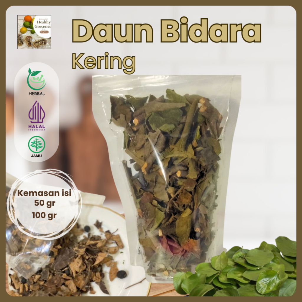 

Daun Bidara Kering Asli 50gr 100gr / Daun Bidara Arab Kering Murni / Teh Bidara Herbal Ruqiyah