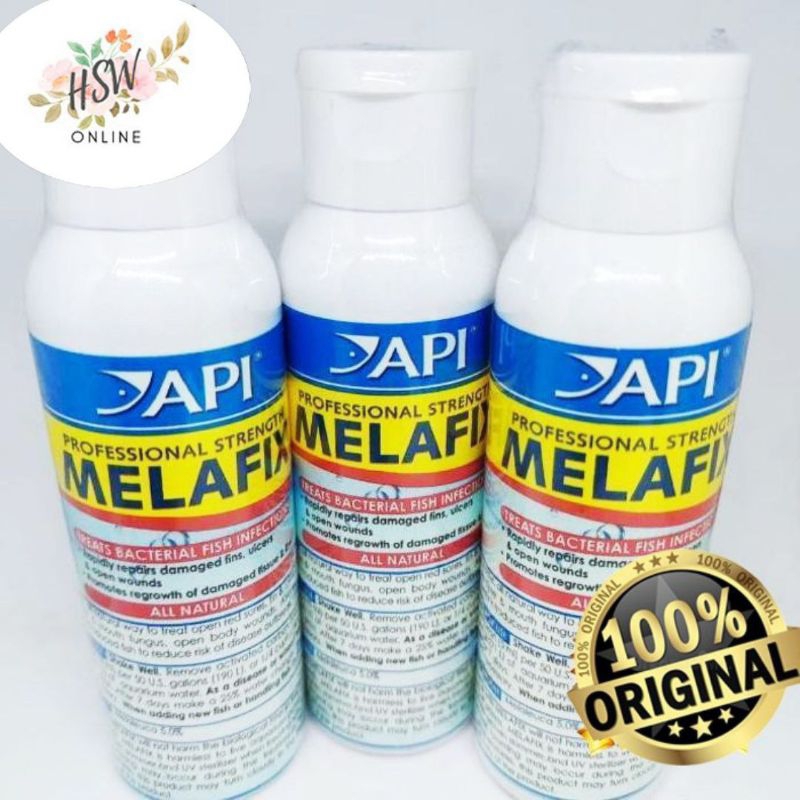 Melafix Cupang Original API 100ml 100 ml USA Obat Ikan Hias Probiotik
