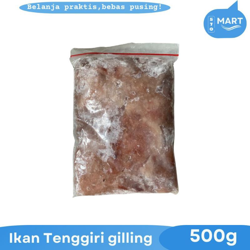 

Daging ikan Tenggiri gilling Segar Beku 500gr