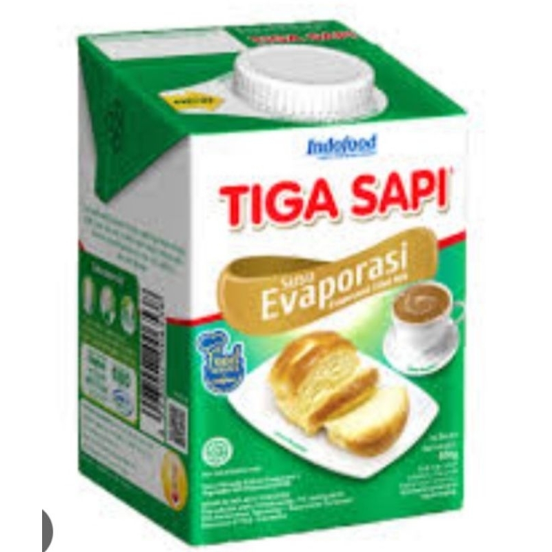 

Susu Evaporasi Tiga Sapi Kemasan 500gram