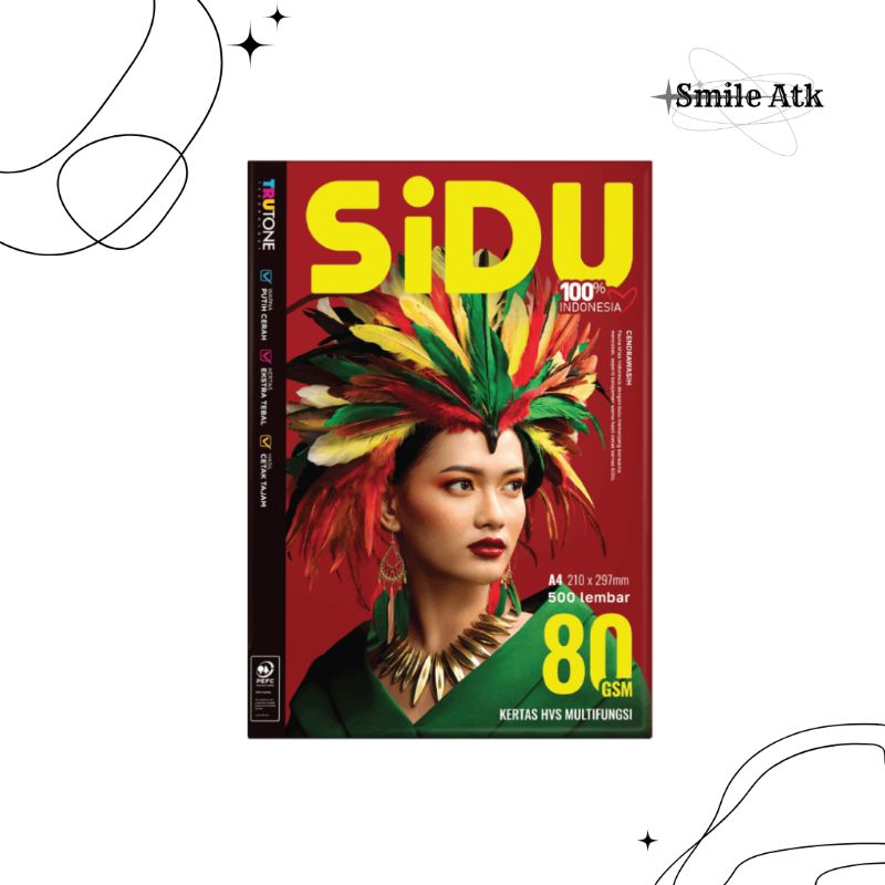 Kertas A4 Sidu 80gsm