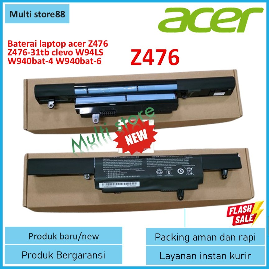 Baterai laptop acer Z476 Original