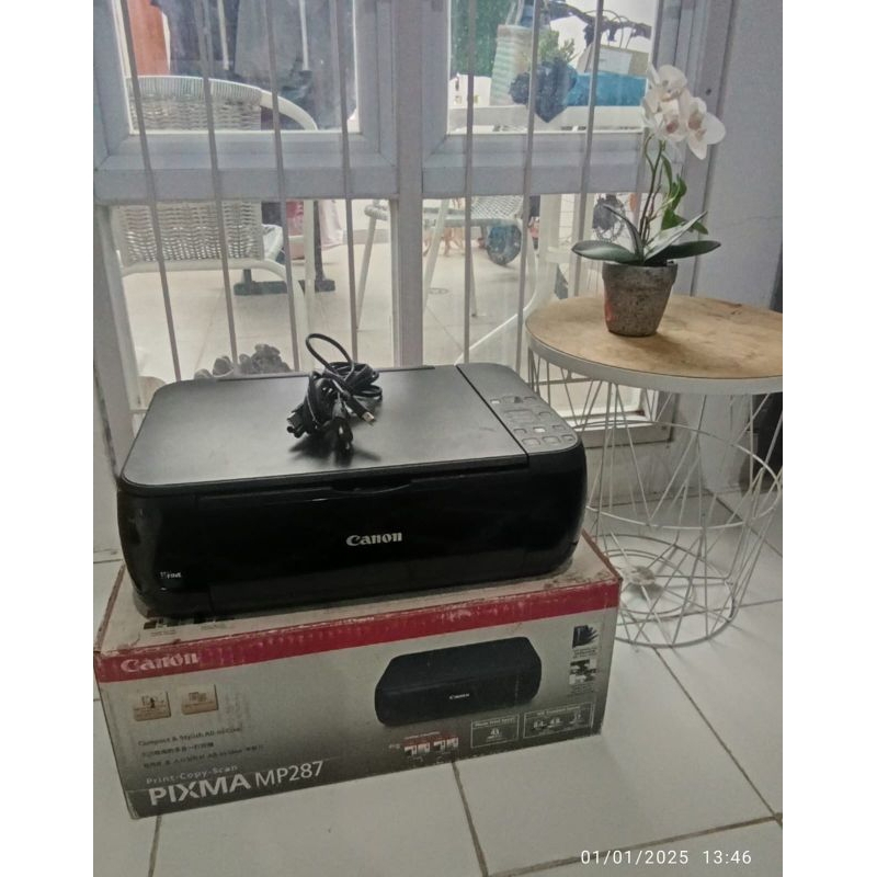 Canon MP 287 printer scanner (preloved)