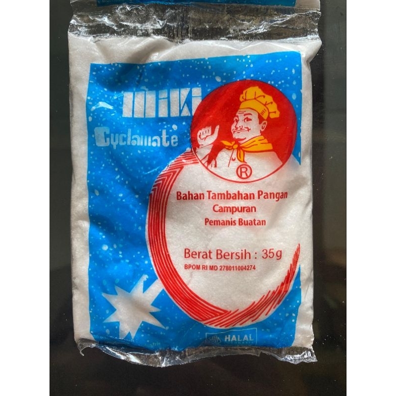 

Miki pemanis Buatan 35gram