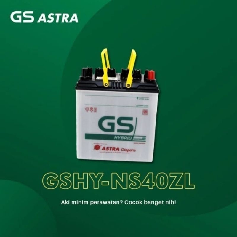 aki accu mobil Suzuki Ertiga all new Ertiga Gs ASTRA hybrid NS40ZL 36B20L(35AH)