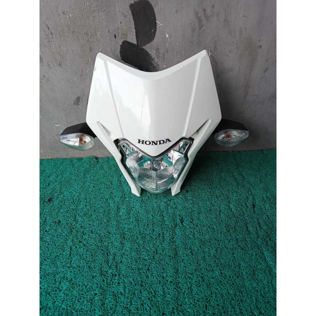 Headlamp CRF Ori Warna Putih Lampu Depan Honda CRF 150 L Original