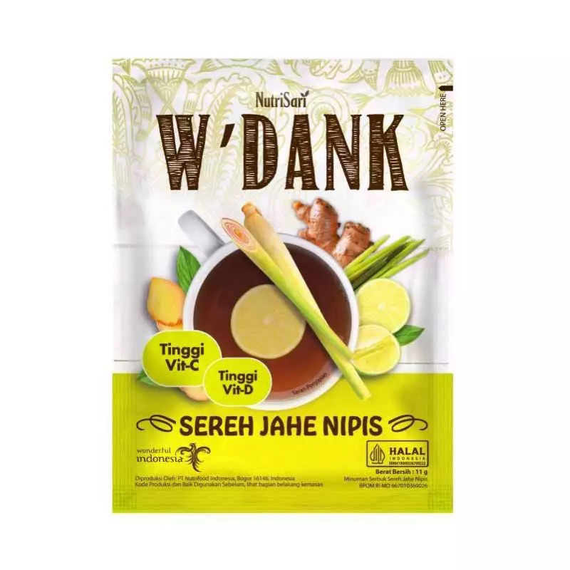 

W DANK SEREH JAHE NIPIS