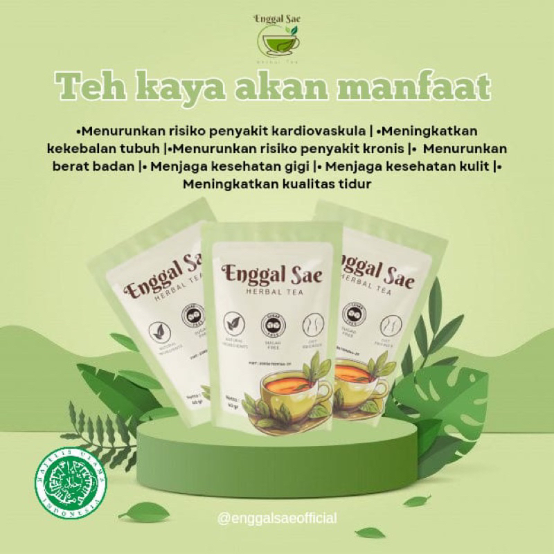 

Teh Hitam Teh Diet Detox pelangsing Herbal enggal sae