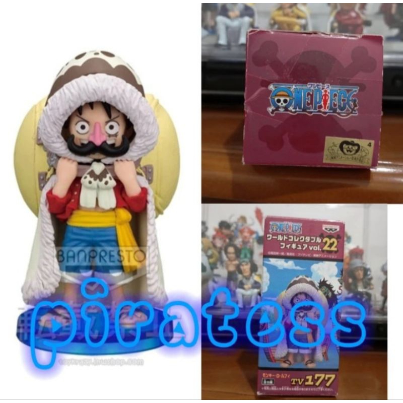 wcf one piece tv177 luffy kumis misb very rare