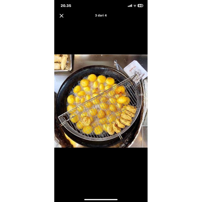 peniris minyak goreng/ gorengan