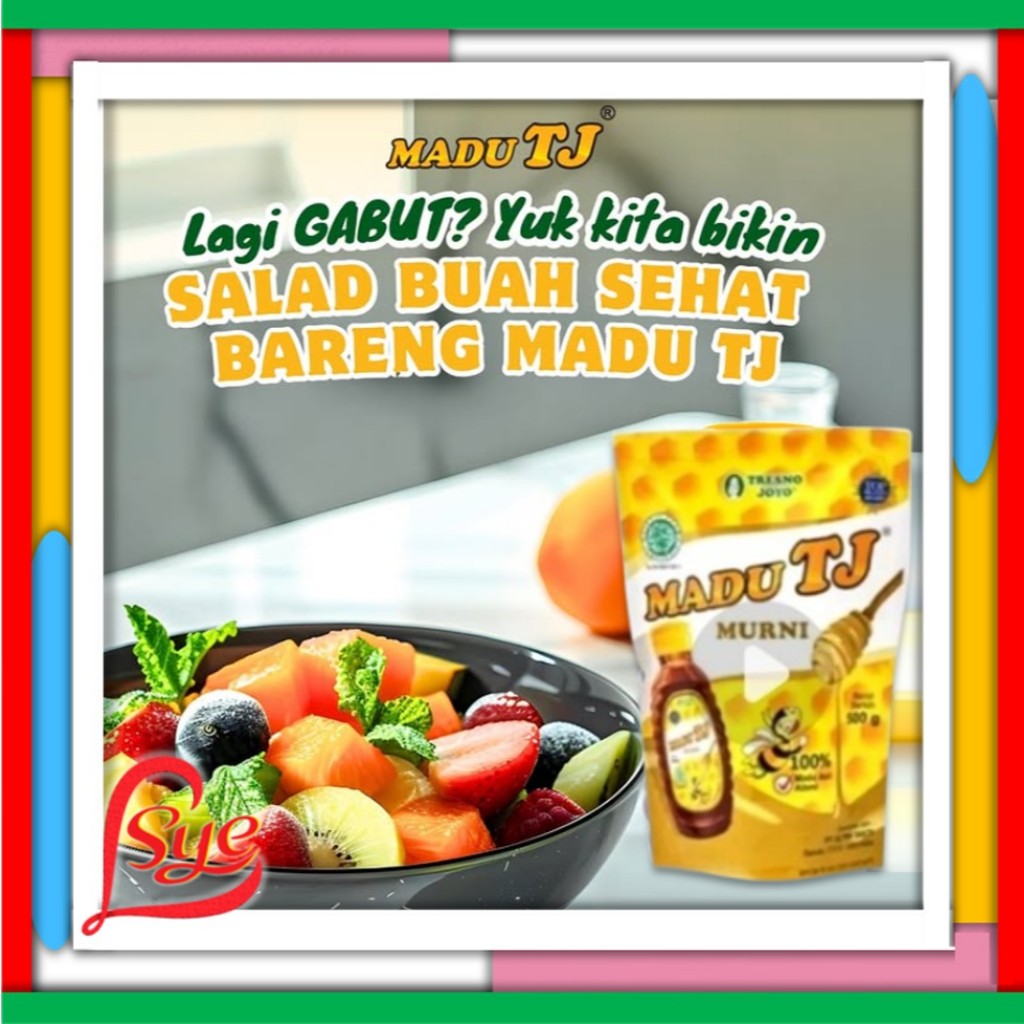 

Madu Tj Murni 500gr Refill Pouch - Madu Murni Asli - Untuk Menjaga Daya Tahan Tubuh - Sye