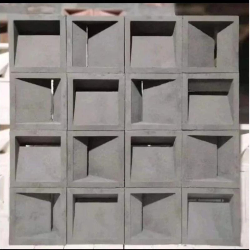 Roster beton pentilasi udara Roster sekat rumah