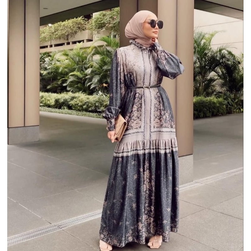 Dandelion,Kind,Delarosa signature,Tudejul Charm,Aurora Celine Seline Blouse Dress Vanilla Hijab