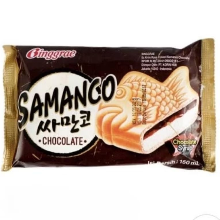 

binggrae samanco chocolate 150ml / khusus kurir instan
