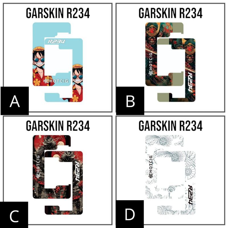 

Garskin Inner Er234 Hologram Dan Biasa Anti Air Bisa Custom