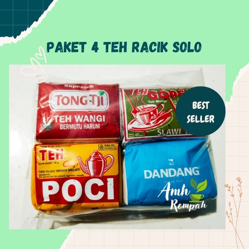 

Paket 4 Racikan Teh Solo yang MUANTEP