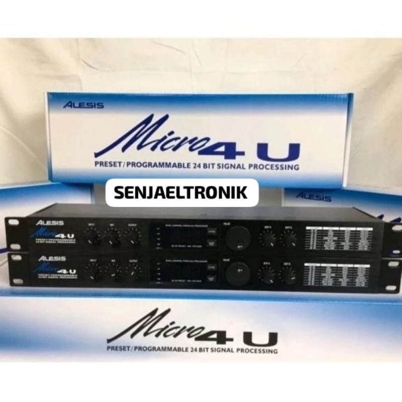 Efek Vokal Alesis Microverb4 usa Alesis Microverb4 effect vocal made in USA