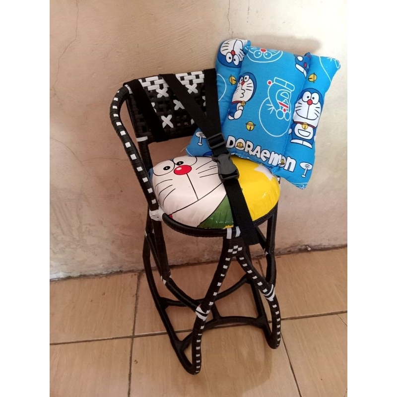 PAKET KOMPLIT FULL LILIT SABUK+BANTAL STANG//KURSI ANAK MOTOR MATIC//BONCENGAN ANAK MOTOR MATIC BEAT
