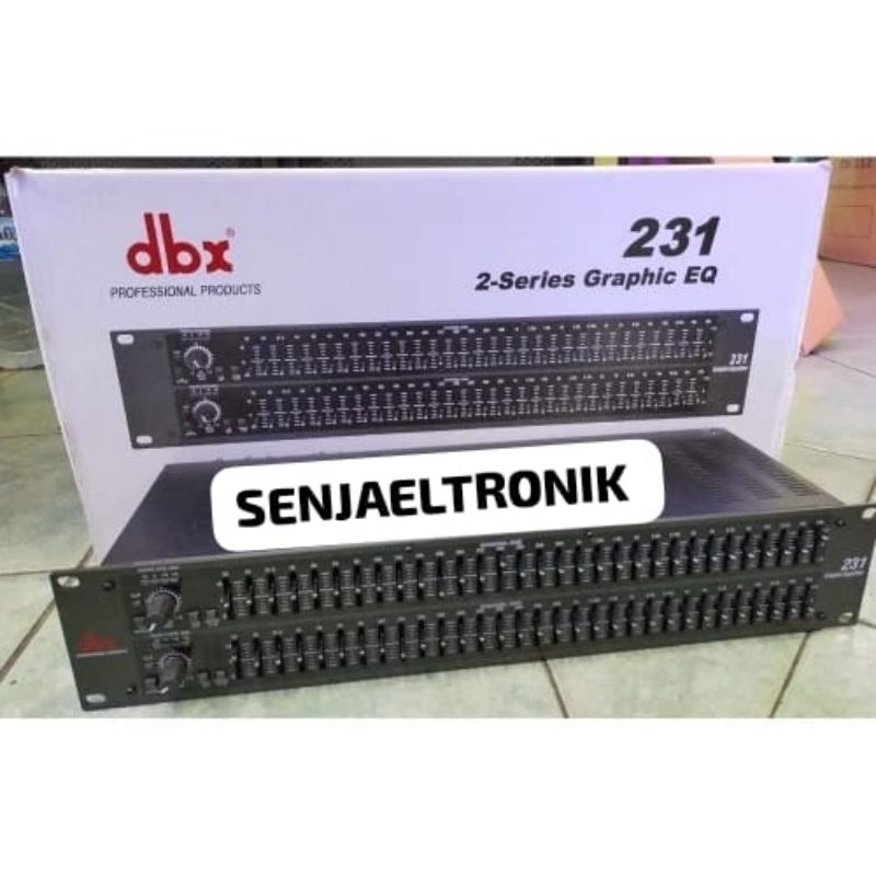 Equalizer DBX 231 tulisan Made In USA High Quality