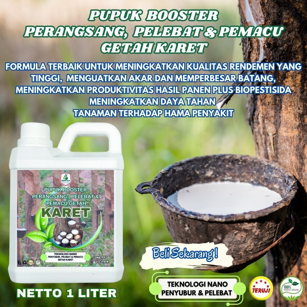 Pupuk Karet Terbaik Pupuk Karet Mati Getah Pupuk Karet Penambah Getah Obat Penderas Getah Karet