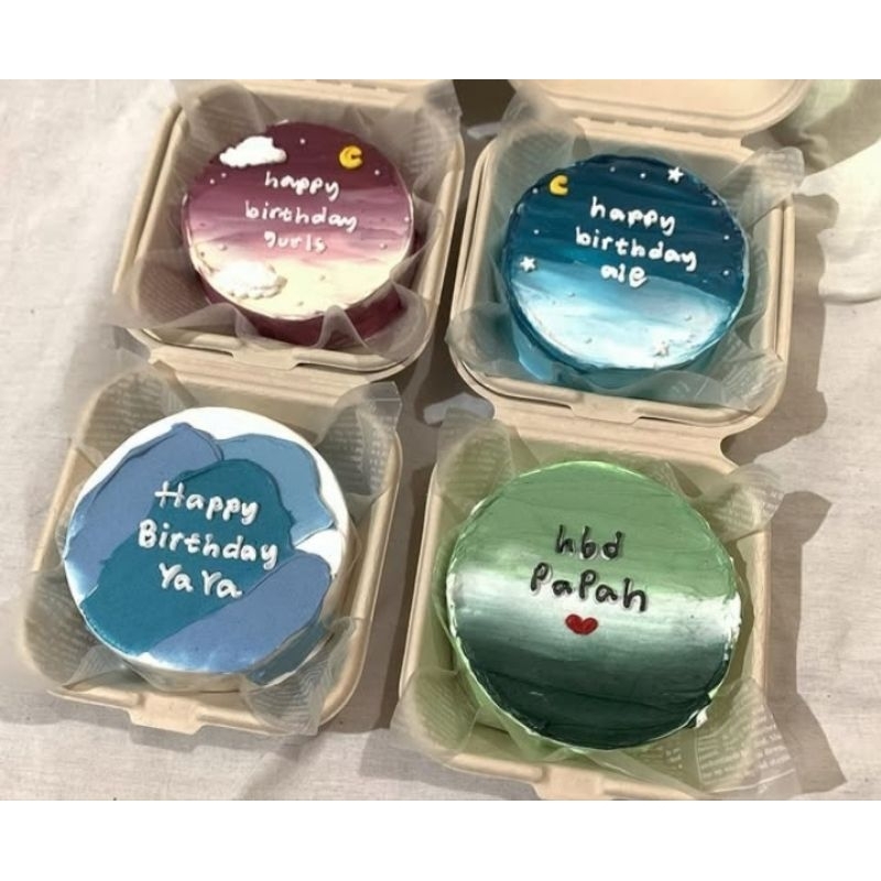 

bento cake gradasi