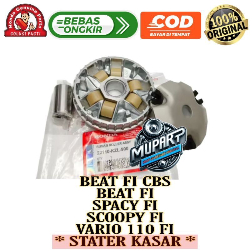 Rumah Roller Assy Bost Tutup Roller Honda KZL Beat Fi Scoopy Fi Vario Fi Spacy Fi 2012-2015