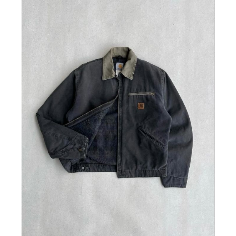 Vintage Carhartt J97 Detroit Jacket Petrol 2000's Second