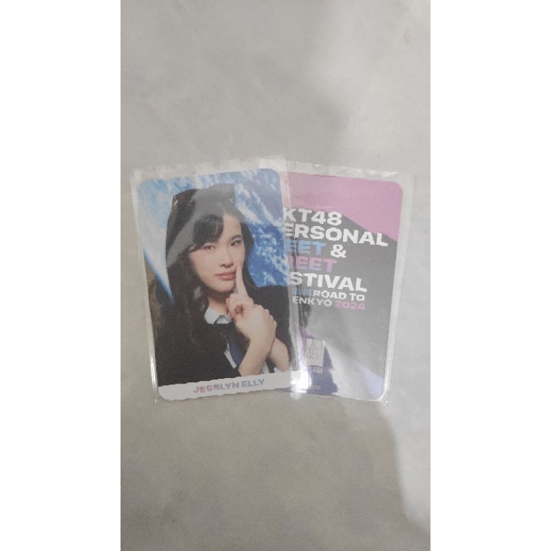 Photocard PC Official Road To SSK RTS Jesslyn Elly LYN | GEN 10 JKT48