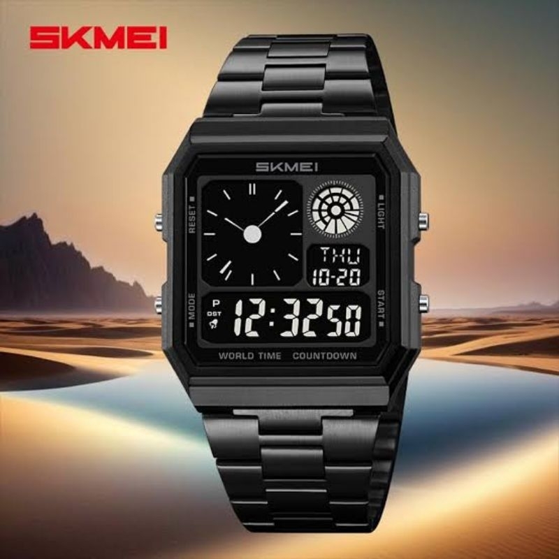 Jam pria Skmei 2353 segi digital free carton box