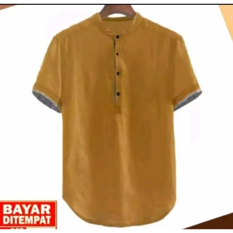 DISKON ATASAN BAJU KEMEJA LAKI LAKI-LAKI BAJU KOKO PUTIH ANAK SD-SMP BAJU LEBARAN BAJU KOKO REMAJA