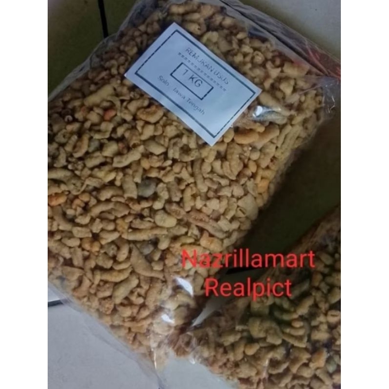 

keripik usus / Remukan keripik usus/ kripik usus / Remukan Usus Goreng 1 kg