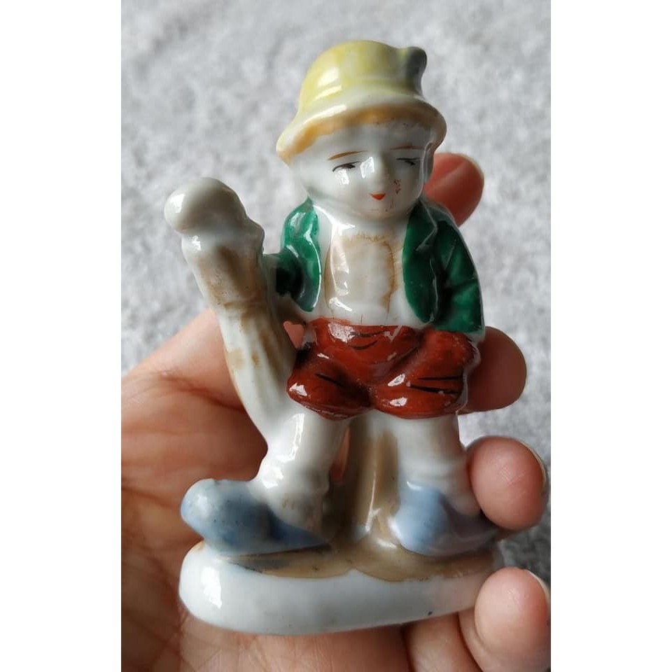 pajangan boneka pop keramik japan era LANGKA 1945