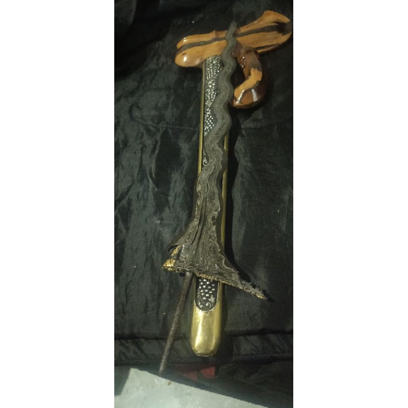 Keris Sangkelat Kinatah Panji Wilis