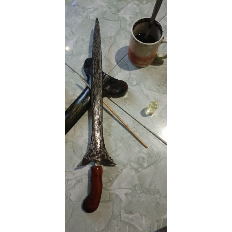 Keris Sepang corok Pamor Wengkon Isen