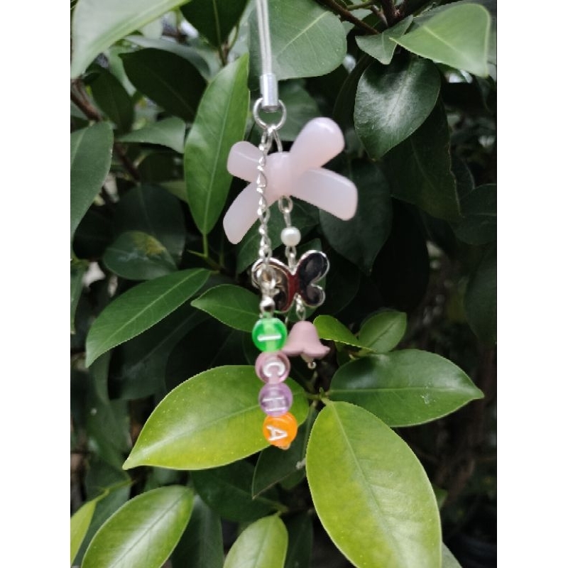 Chrissie Gantungan Custom Nama| Handmade Accesories| Name Custom| Keychains| Gantungan Tas Lucu |Gan