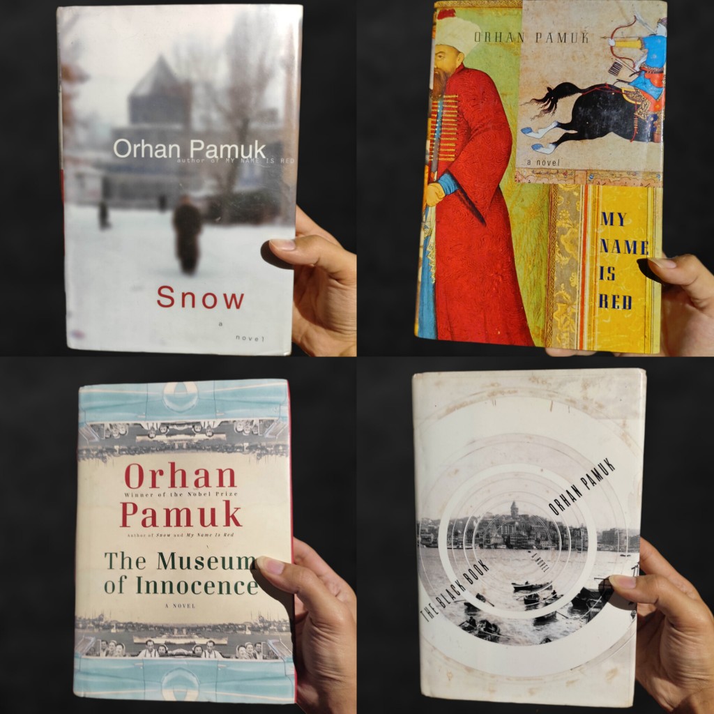 HARDCOVER ORI - Orhan Pamuk - Snow, My Name is Red, Museum of Innocence, Black Book - Preloved