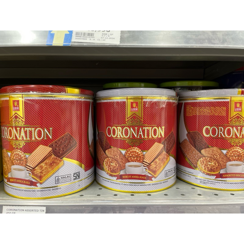

CORONATION ASSORTED TIN 450gr