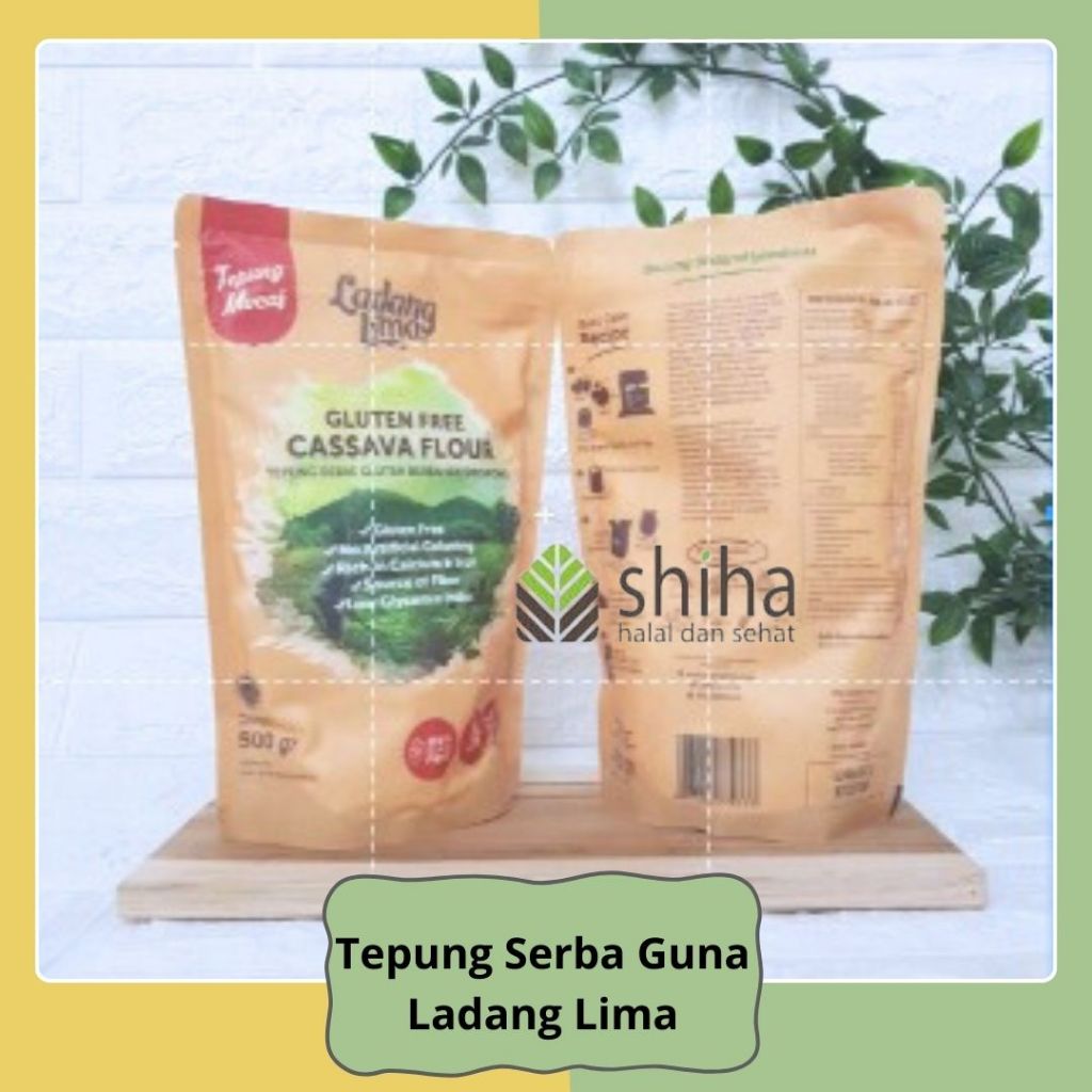 

SHIHA - Tepung Singkong I Mocaf Gluten Free 500gr - Ladang Lima