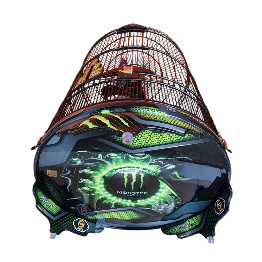 MONSTER ENERGY TERLARIS  Sangkar murai ebod jaya indonesia / ebod jaya luxury / ebod premium  qualit