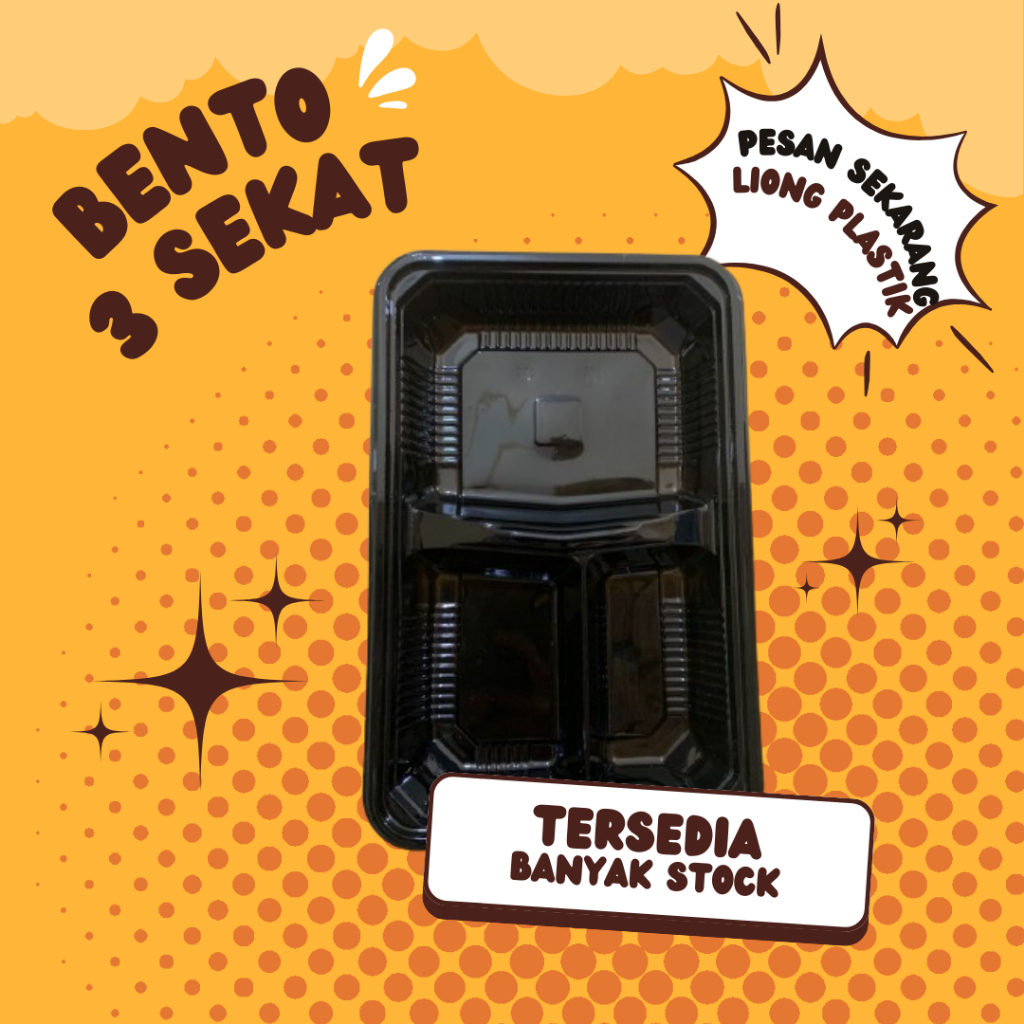 Mika Bento Sekat 3 & 4 / Box Bento Sekat 3 & 4 / Sekat 3 / Sekat 4 /