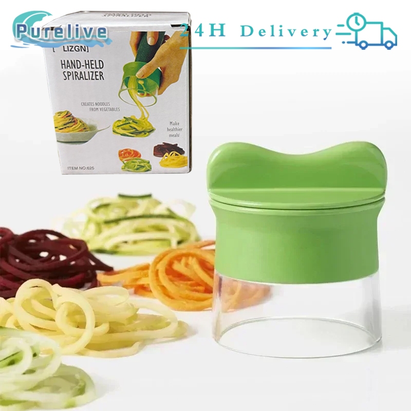 Vegetable Spiralizer Spiral Slicer Vegetable Slicer Pemotong Buah Cutter